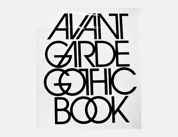 Avantgarde Gothic Шрифт