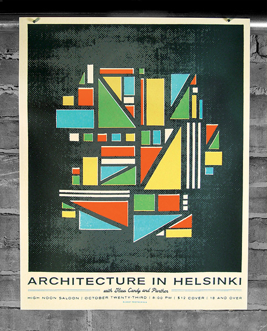 Architecture in Helsinki poster