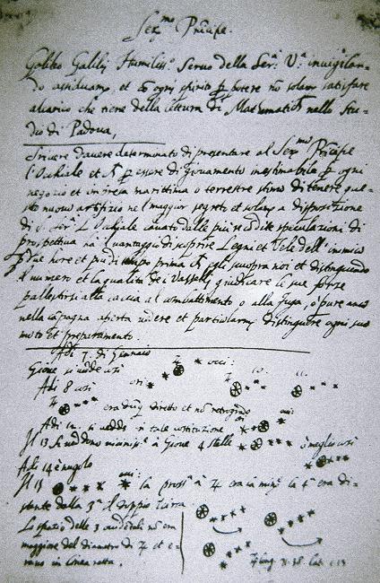 Letters of note: Galileo Galilei