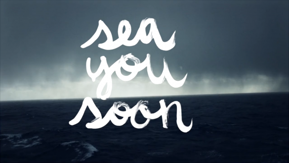 Surf video lettering